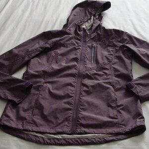 PARADOX Lilac Purple Long Sleeve ZIP Up HOODED Jacket Sz SMALL